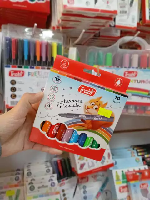 Pinturones Lavables - Trabi X10