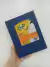Cuaderno tapa dura-hojas lisas-exito-azul