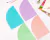 Carpetas pastel A4 con 4 bolsillos internos Celeste - FW