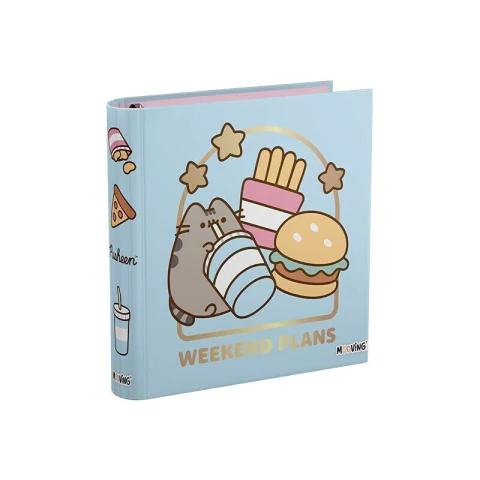Carpeta escolar-mooving-pusheen comida