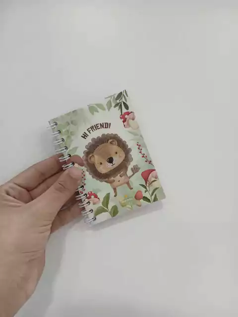 Mini cuadernito hojas rayadas-norpac-leon