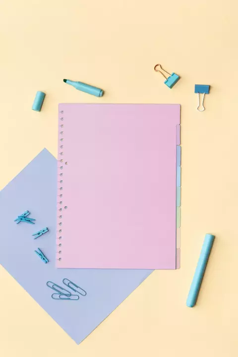 Mi PC ♥ Pack de separadores A4 con solapa PASTELES