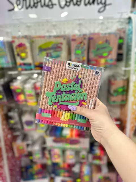 Lapices x20 pastel tentacion - Mooving