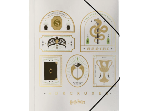 Carpeta Oficio 3 Solapas Mooving - Harry Potter Horcruxes