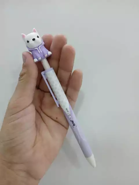 Portaminas retractil perrito-brw-violeta