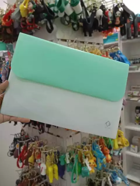 sobre clasificador A4-verde agua