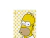 Carpeta N3 Dos Tapas Mooving - Simpsons Homero