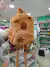 Mochila de capybara peludito-marron