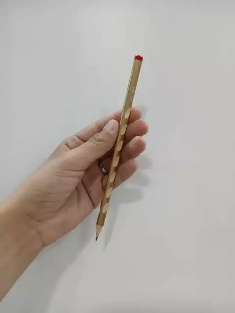 Lapiz negro-stabilo-para derechos-dorado