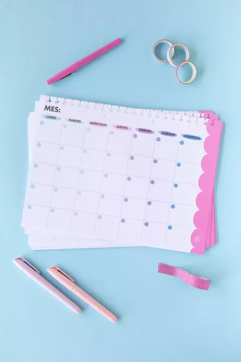 Mi PC ♥ Planificador mensual horizontal A4 - Punto Cero - comprar online