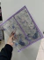 Funda para carpeta con brillos A4 (Lila) - buy online