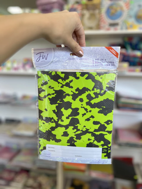 Separadores escolares- FW - stay alert - comprar online