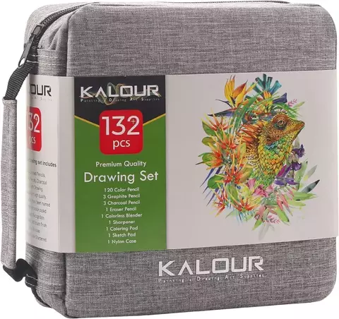 Set artístico de 132 piezas - Kalour