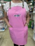 Delantal crafter rosa pastel- Ibi Craft
