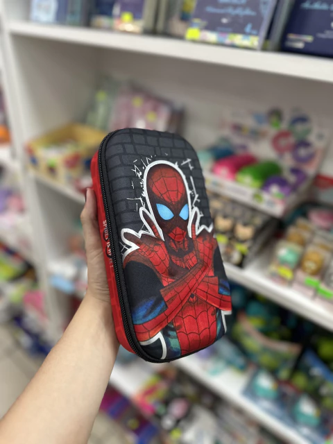 Cartuchera de Spiderman rectangular de un piso