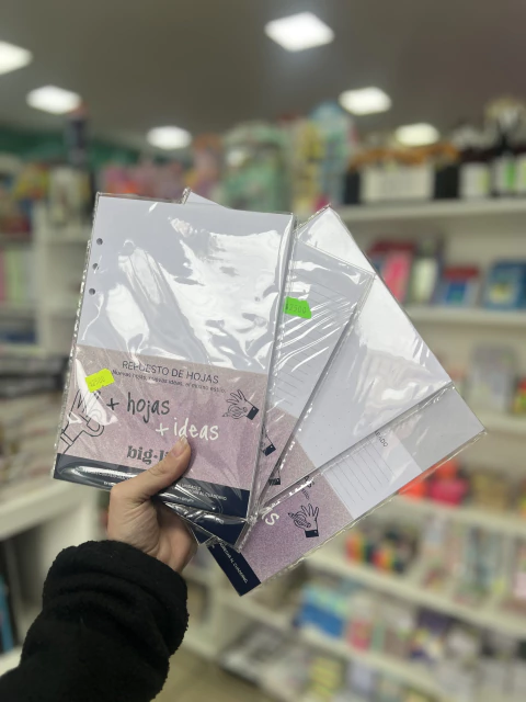 Repuesto de hojas + ideas-big life - buy online