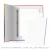 Carpeta A4 con repuestos (104 hojas) - Norpac (coral y lila) - Librería Einstein