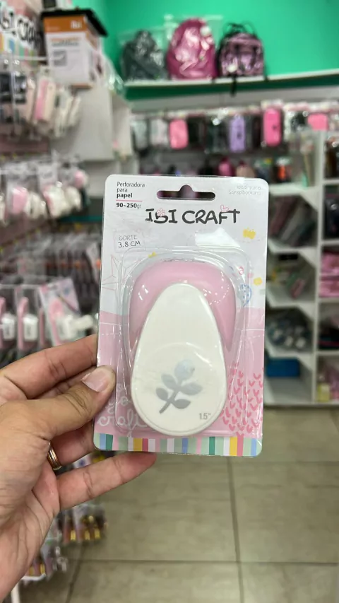 Perforadora para papel 1.5 pulgadas- Ibri Craft (Flor)