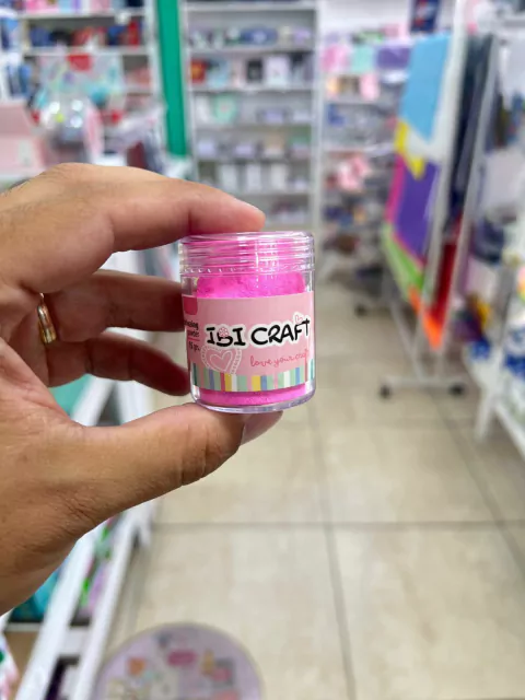 Embossing Powder rosa - Ibi Craft