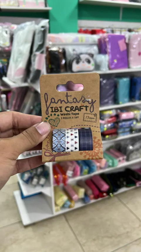 Washi Tape Fantasy- Ibi Craft - Azul