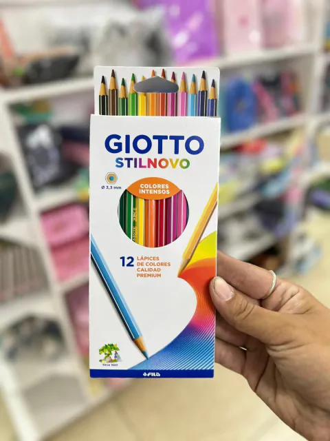 Lápices de colores Intenso X12 - Giotto Stilnovo