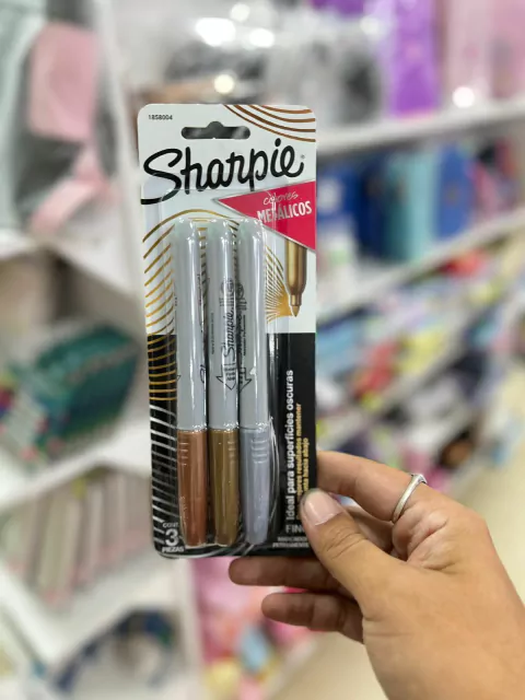 Marcadores Metalizados X3 - Sharpie