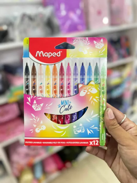 Rotuladores Lavables Mini Cute - Maped X12