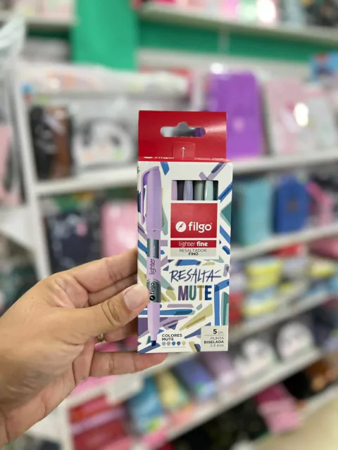 Resaltador Fino Mute - Filgo X5