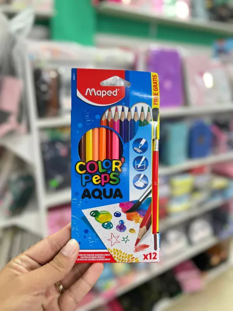 Lápices de colores Acuarelables Color Peps - Maped X12
