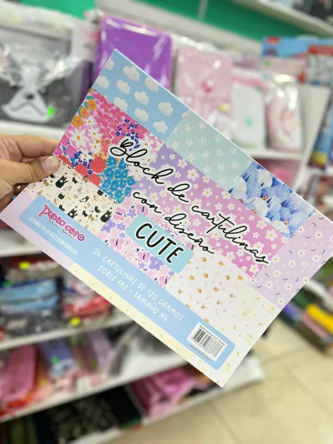 Block de Cartulinas Diseño Cute - Punto Cero