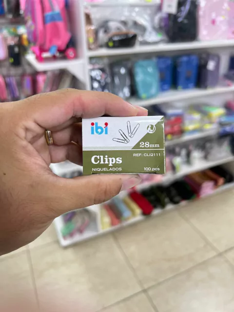 Clips Niquelados - Ibi