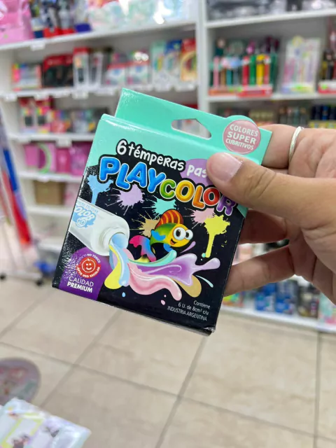 Temperas Color Pastel X6 - PlayColor