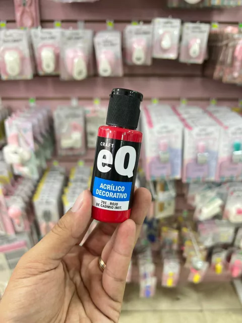 Acrílico Decorativo (Rojo de Cadmio Imit) - EQ