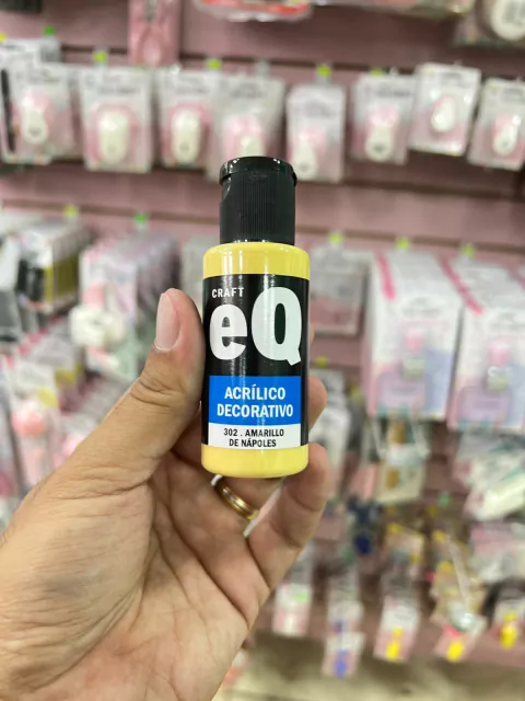 Acrílico Decorativo (Amarillo de Nápoles) - EQ