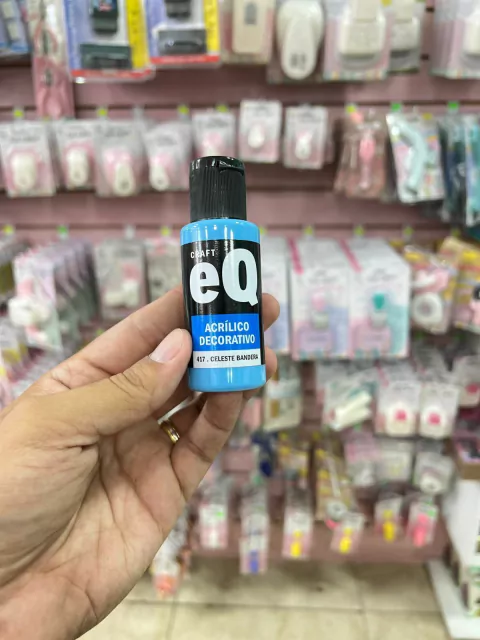 Acrílico Decorativo (Celeste Bandera) - EQ