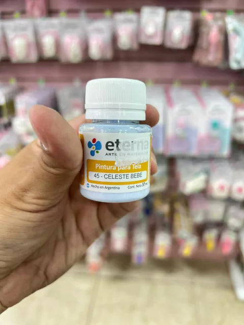 Pintura de Tela (Celeste Bebe) - Eterna
