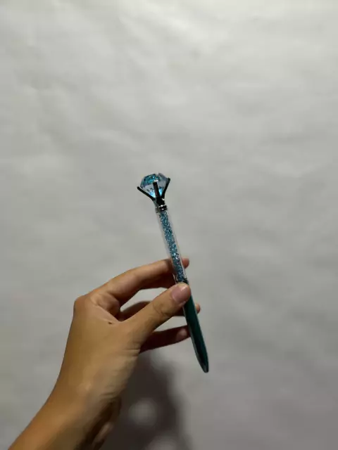 Lapicera Diamante (con mini diamantes dentro)