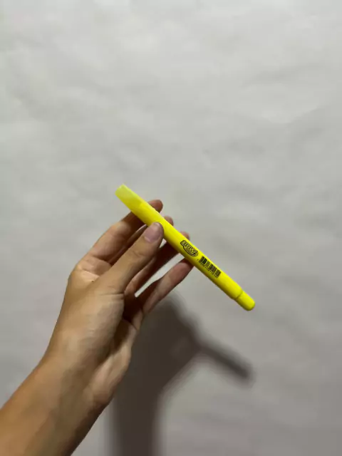 Crayones Fluorescentes - BRW (Amarillo)