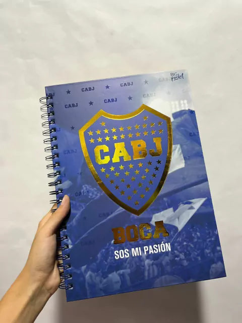 Cuaderno A4 Boca - Big Pocket