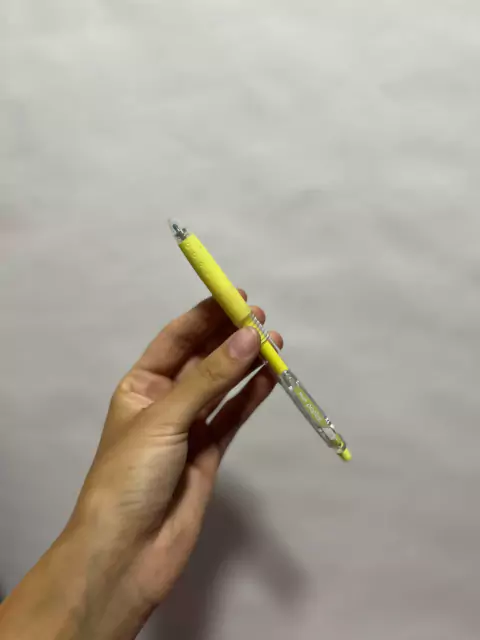 Lapicera Retráctil Pastel-Pilot (Amarillo)