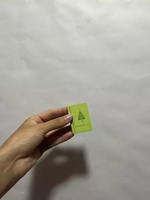 Gomas de Borrar Librito (Verde Pastel)