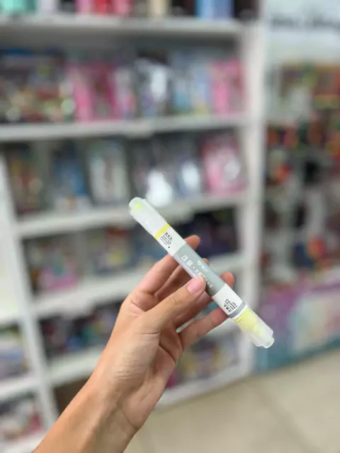 Marcador Borrable (Amarillo)