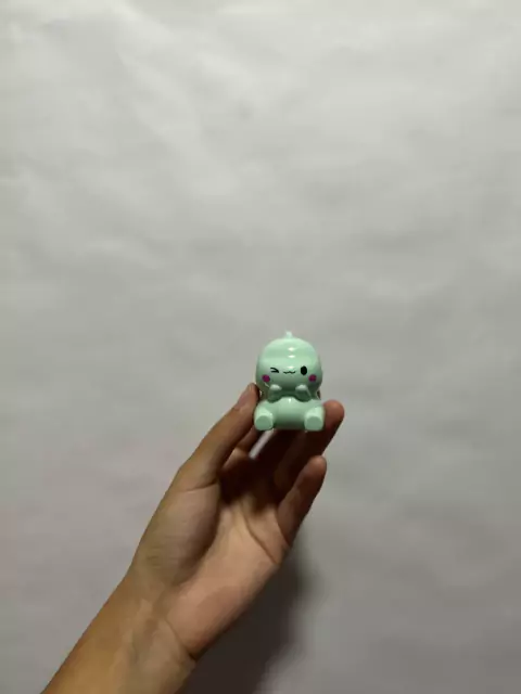 Sacapuntas Dino Verde Pastel