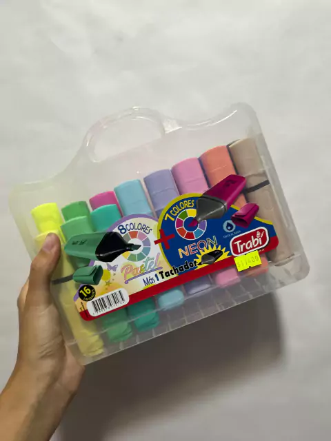 Caja de Resaltadores - Trabi X16