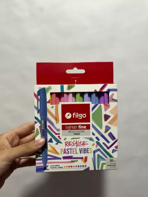 Resaltadores Pasteles Vibes X10 - Filgo