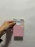 Notas Adhesivas Transparentes (Rosa Pastel) - Memo Fix