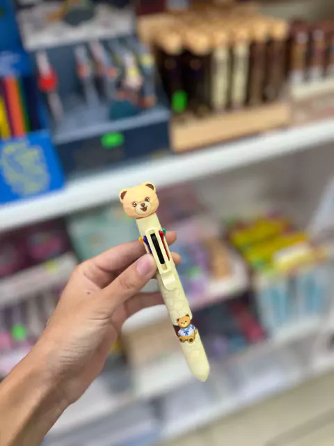 Lapicera Osito Muchos colores - Claro