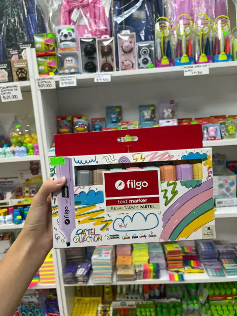 Resaltadores Pastel X18 - Filgo