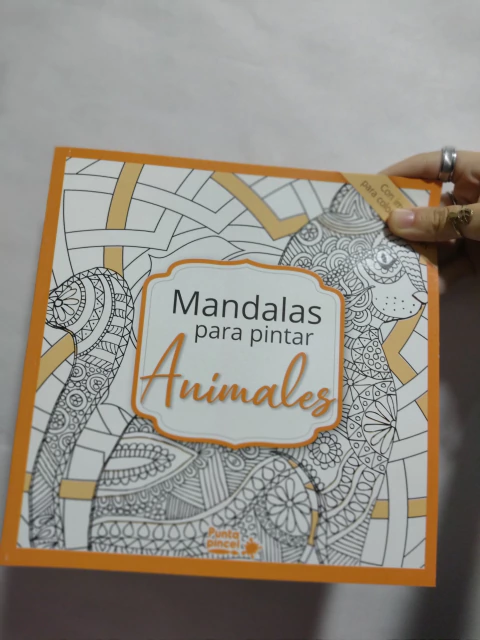 Cuaderno de Mandalas para Pintar - Punta Pincel