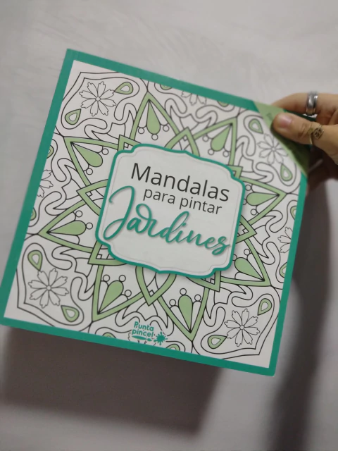 Cuaderno de Mandalas para Pintar - Punta Pincel